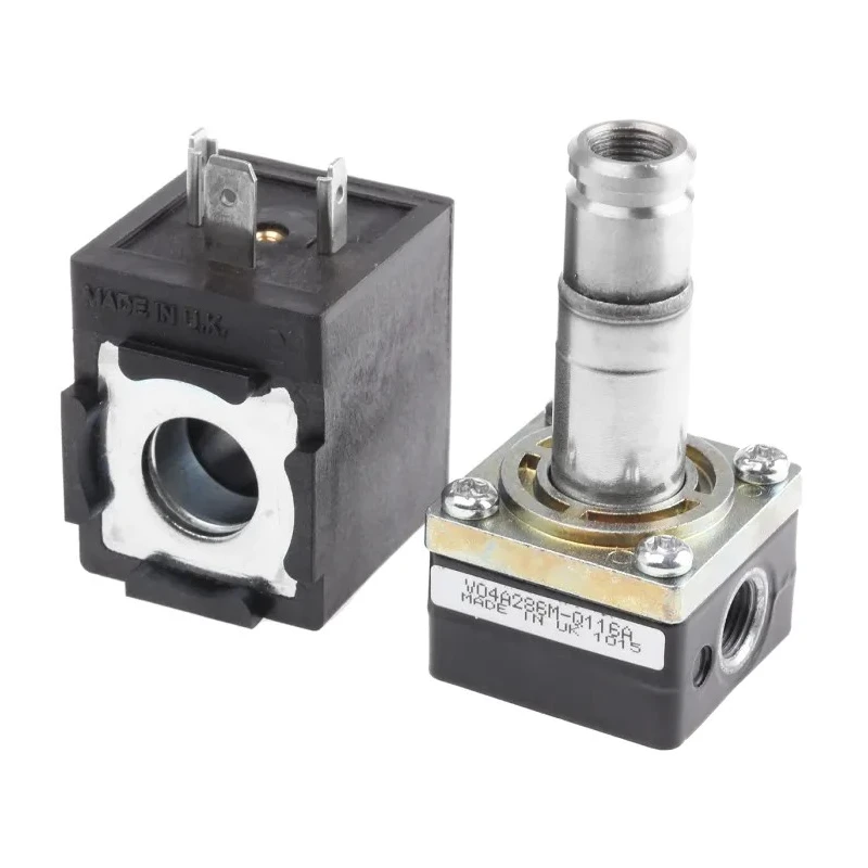 Norgren Pneumatic Solenoid Valve 2/2 Solenoid/Spring G 1/8 Port Zinc Alloy Body 24V DC V04A286M-B623A
