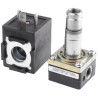 Norgren Pneumatic Solenoid Valve 2/2 Solenoid/Spring G 1/8 Port Zinc Alloy Body 24V DC V04A286M-B623A