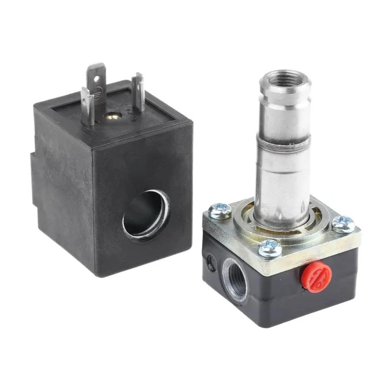 Norgren Pneumatic Solenoid Valve 2/2 Solenoid/Spring G 1/8 Port Zinc Alloy Body 24V DC V04A286M-B623A