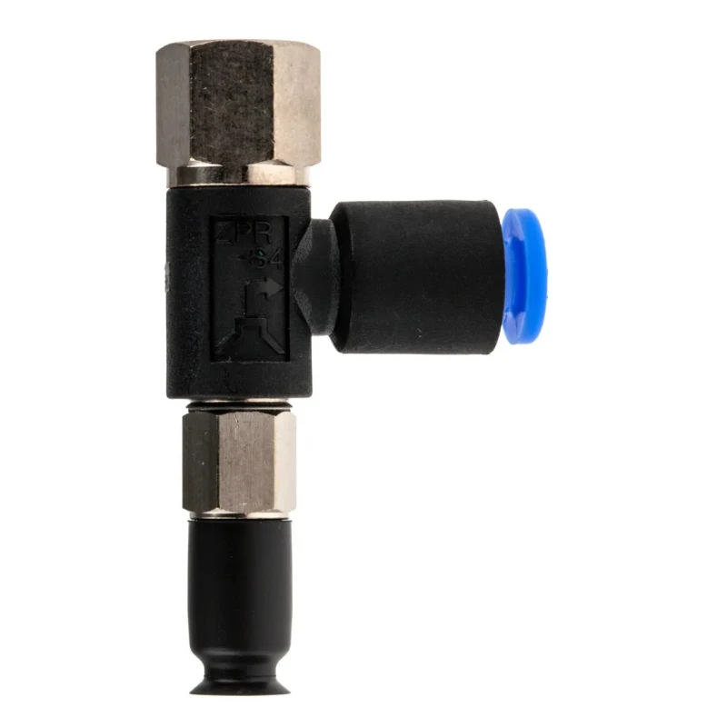 SMC 6 mm Flat Nitrile Rubber (NBR) Pneumatic Suction Cup ZPR06UN-04-B4 M4 x 0.7