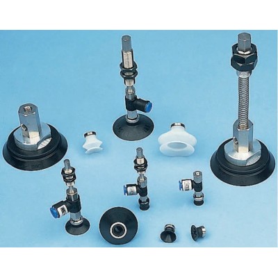 SMC 6 mm Flat Nitrile Rubber (NBR) Pneumatic Suction Cup ZPR06UNK6-06-A8 M8 x 1