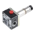 Norgren Pneumatic Solenoid Valve - 3/2 Solenoid/Spring G 1/8 Port Zinc Alloy Body 24V dc V05A486M-B633A
