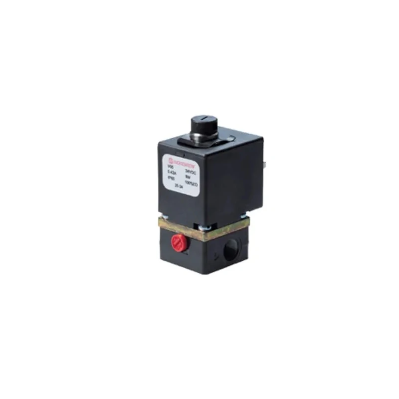 Norgren Pneumatic Solenoid Valve - 3/2 Solenoid/Spring G 1/8 Port Zinc Alloy Body 24V dc V05A486M-B633A