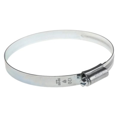 HI-GRIP Steel Slotted Hex Worm Drive Hose & Jubilee Clip Zinc Plated 90-120mm ID HGZ120BP