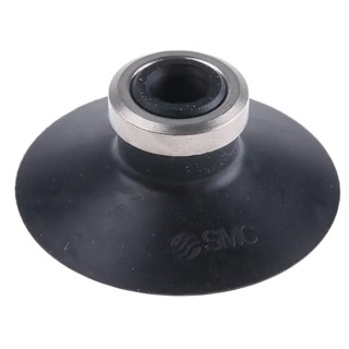 SMC Pneumatic 32 mm Flat Nitrile Rubber (NBR) Suction Cup ZP32CN