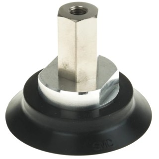SMC 80 mm Heavy Duty Nitrile Rubber (NBR) Suction Cup ZPX80HN-B01-B10 M10