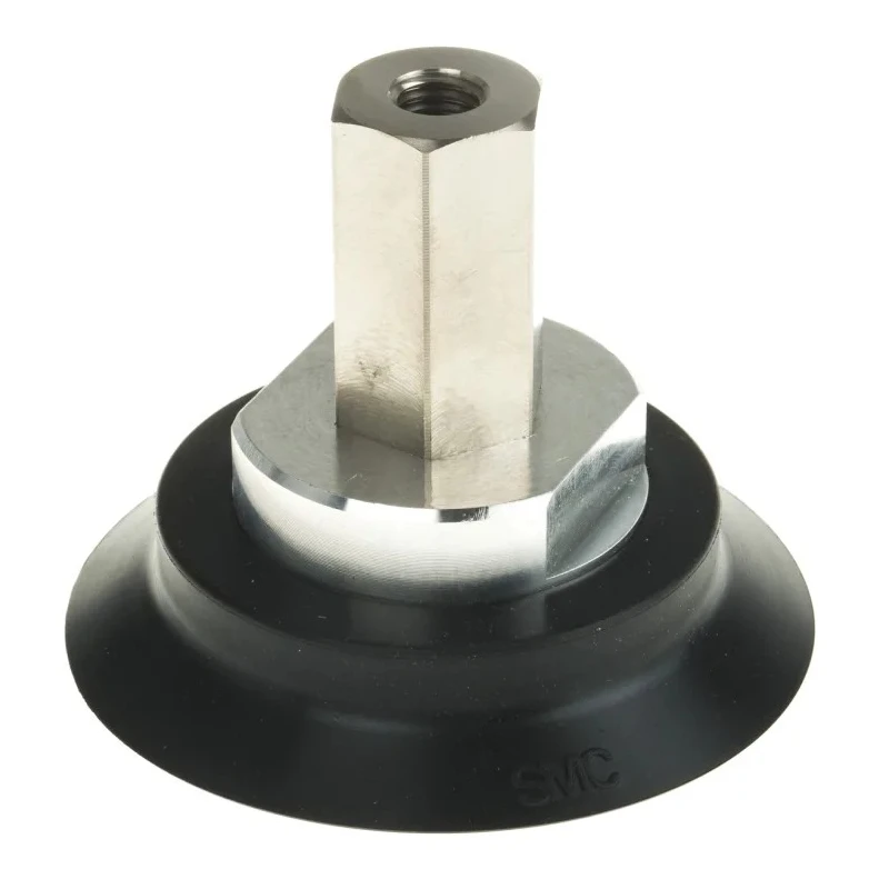 SMC 80 mm Heavy Duty Nitrile Rubber (NBR) Suction Cup ZPX80HN-B01-B10 M10