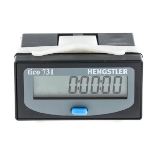 Hengstler TICO 731 Panel Mount Digital Counter 8 Digit LCD Display 24V 30Hz Germany 0 731 103