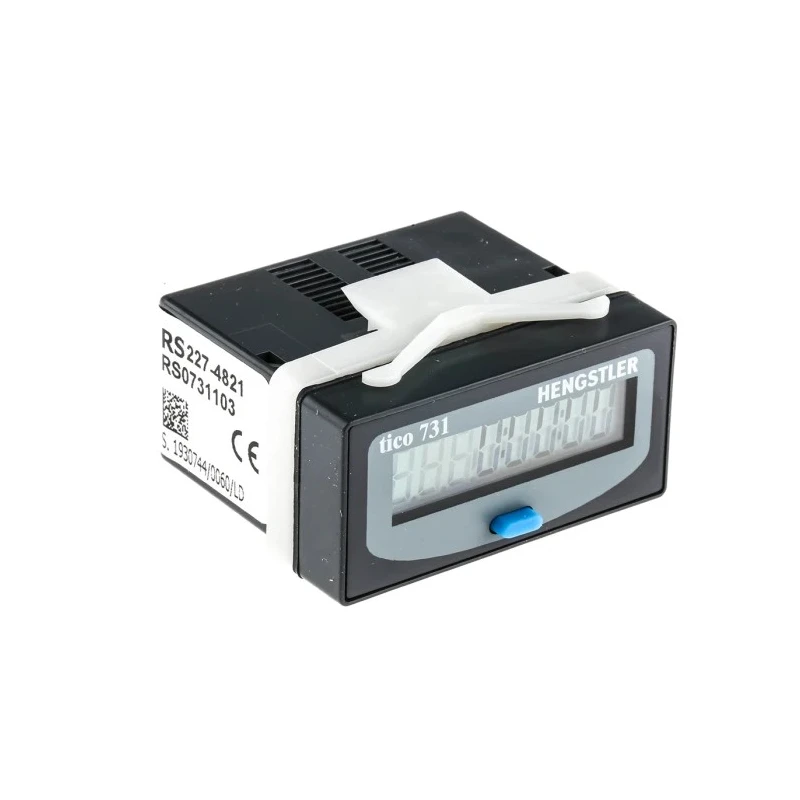 Hengstler TICO 731 Panel Mount Digital Counter 8 Digit LCD Display 24V 30Hz Germany 0 731 103