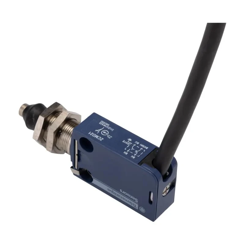 Telemecanique Sensors OsiSense XC Series Plunger Limit Switch, 1 NO/1 NC Contact, IP66/IP67/IP68, Zinc Alloy XCMD21G1L1