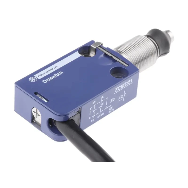 Telemecanique Sensors OsiSense XC Series Plunger Limit Switch, 1 NO/1 NC Contact, IP66/IP67/IP68, Zinc Alloy XCMD21G1L1