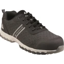 Delta Plus Men's Black Grey Composite Safety Trainer Lace Up Shoe UK 8 EU 42 BOSTOSPBO42
