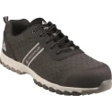 Delta Plus Men's Grey, Black Composite Safety Trainer Lace Up UK 9 EU 43 BOSTOSPNP43