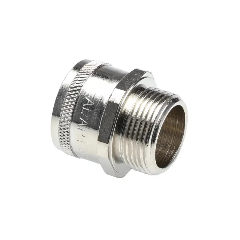 Adaptaflex Nickel-Plated Brass Conduit Fitting 25 mm Nominal Size M25 Thread Size IP40 Rated 7TCA296010R0098 S25/M25/A