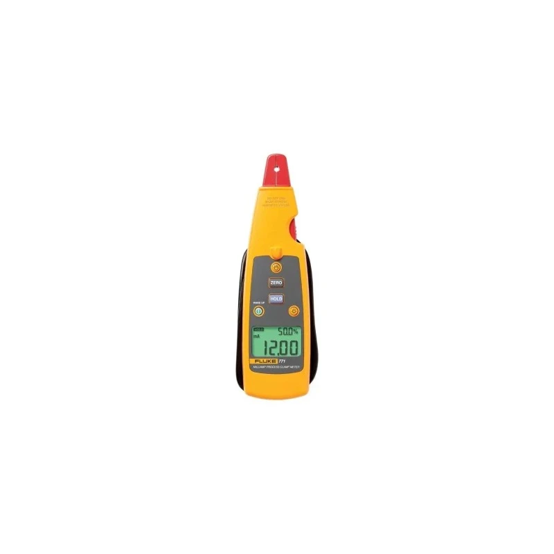 Fluke DC Current Clamp Meter with Non-Contact Voltage Detector 100mA DC, LCD Display, AA Battery Powered, CAT FLUKE-771 APAC