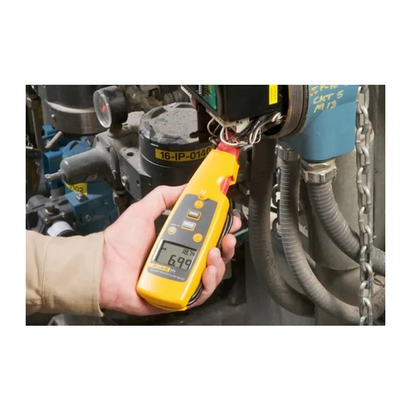 Fluke DC Current Clamp Meter with Non-Contact Voltage Detector 100mA DC, LCD Display, AA Battery Powered, CAT FLUKE-771 APAC