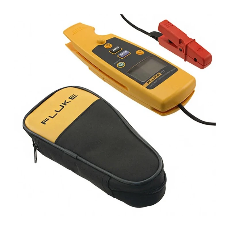 Fluke DC Current Clamp Meter with Non-Contact Voltage Detector 100mA DC, LCD Display, AA Battery Powered, CAT FLUKE-771 APAC