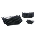 Arcol Ohmite Heatsink for CPU and GPU with PBGA, BGA Packages, Black Anodised Finish, 37.5mm x 37.5mm x 12.5mm BGAH375-125E