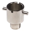 RS PRO Bayonet Adapter for Use with Bayonet Cap Style Thermocouples, RoHS Compliant Standard 286-901