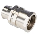 Adaptaflex Nickel Plated Brass Conduit Fitting 19.05 mm Nominal Size M25 Thread IP54 7TCA296040R0141 SPB25/M25/B