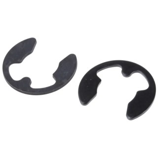 RS PRO Steel Type E Circlip for 20 mm Shaft Diameter, Ring Thickness 1.5mm, Ring Outside Diameter 28.6mm 289-534