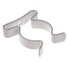 RS PRO 31.75 mm Nylon Stainless Steel Spring Clip White Nylon Coating 289-613