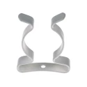 RS PRO 31.75 mm Nylon Stainless Steel Spring Clip White Nylon Coating 289-613