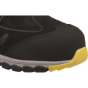 Delta Plus Men's Safety Boots Black Yellow Composite Toe Capped Lace Up EU 42 US 9 MANHAS3NO42