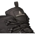 Delta Plus Black Full Grain Leather Men's Safety Boots Stainless Steel Toe Cap Lace Up EU 43 UK 9 SAMYS3NO43