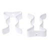 RS PRO 9.53 mm Nylon Coated Stainless Steel Spring Clip 6.35 mm Height with 2.2 mm Fixing Hole Diameter 289-556