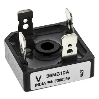 Vishay Bridge Rectifier, 100 V 155 A, 4-Pin Single VS-36MB10A