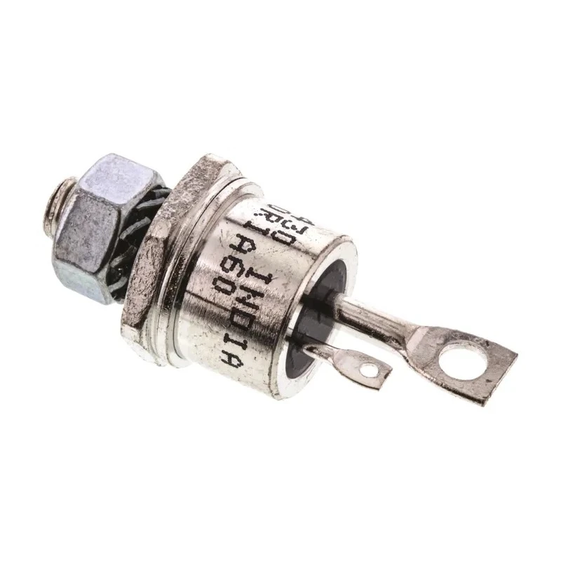 Vishay Thyristor 600 V, 50 A Rated Current, 100 mA Gate Trigger Current, 1.49 kA Surge Current, TO-65 Package VS-50RIA60