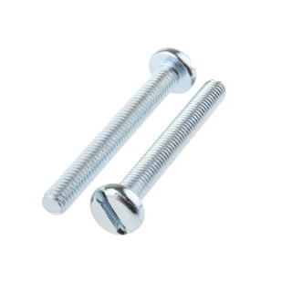 RS PRO Slot Pan Steel Machine Screw 50 mm M6 290-095