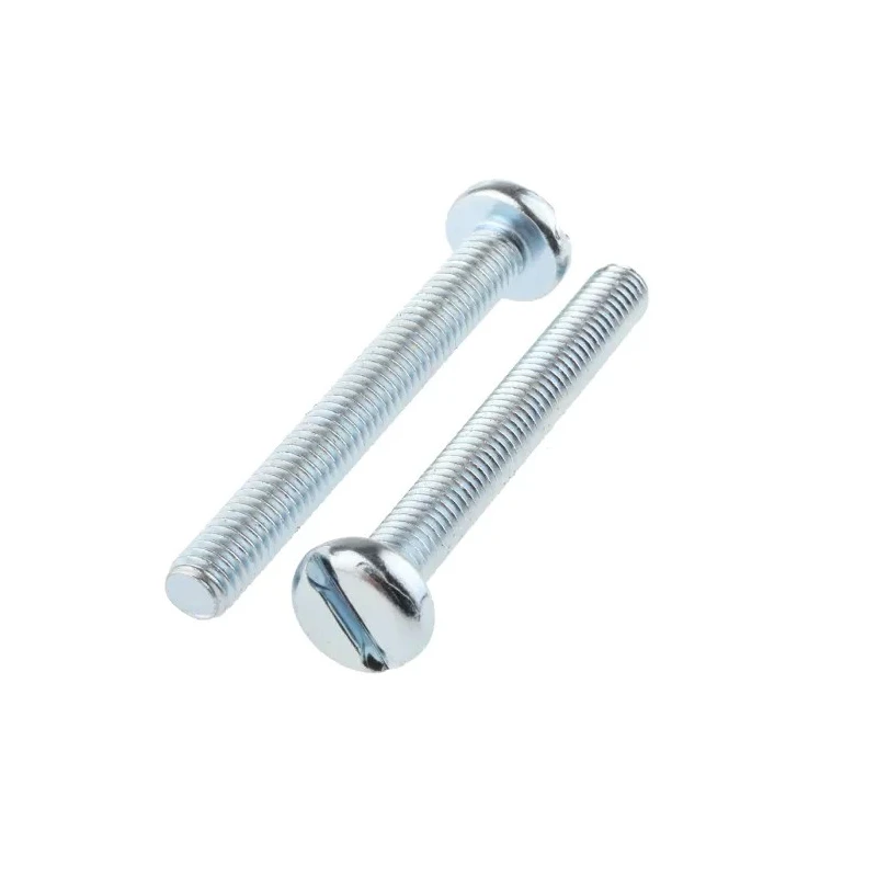 RS PRO Slot Pan Steel Machine Screw 50 mm M6 290-095