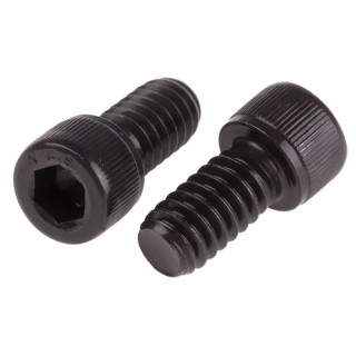 RS PRO Black Steel Hex Socket Cap Screw, Hex Drive, 1/4 inch Thread Diameter, 0.5 inch Length, Grade 8.8 292-079