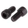 RS PRO Black Steel Hex Socket Cap Screw, Hex Drive, 1/4 inch Thread Diameter, 0.5 inch Length, Grade 8.8 292-079