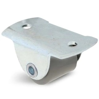 Guitel Hervieu Fixed Castor, 12 kg Capacity, 16 mm Wheel Diameter, Polypropylene Wheel 300072