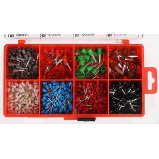 RS PRO Bootlace Ferrule French Colour Coded Crimp Terminal Kit 228-0321