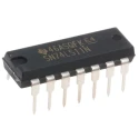 Texas Instruments 3 3-Input AND Logic Gate, 14-Pin PDIP SN74LS11N