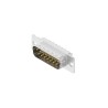 CONEC 15 Way Straight Through Hole D-Sub Connector, Male, 7.5A, 125V, Steel Housing, Solder Cup Termination 163A11079X