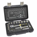 CK 23-Piece 3/8 in Standard Socket Set with 6 to 24 mm Sockets T4661