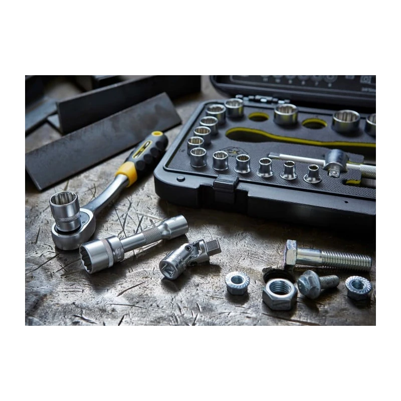 CK 23-Piece 3/8 in Standard Socket Set with 6 to 24 mm Sockets T4661