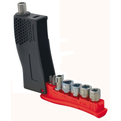 RS PRO Fibre Reinforced Plastic 4-way Universal Key Slotted Cabinet Key with PH2 Cross Slot, Sizes 1.0 x 7 mm to 10 228-1570