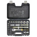 CK 24-Piece 1/2 in Standard Socket Set, Drive 1/2 in, Socket Sizes 10 to 32 mm T4662
