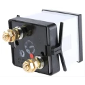 HOBUT Analogue Panel Ammeter DC, 48 mm x 48 mm Cutout, Class 1.5 Accuracy, Moving Coil, Model D48MC