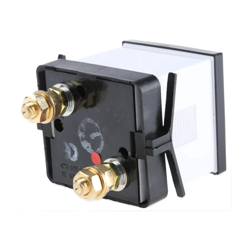 HOBUT Analogue Panel Ammeter DC, 48 mm x 48 mm Cutout, Class 1.5 Accuracy, Moving Coil, Model D48MC