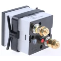 HOBUT Analogue Panel Ammeter 100 A DC, 48 mm x 48 mm, Class 1.5 Moving Coil D48MC