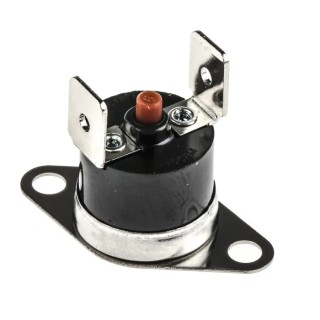 Honeywell Technologies Bi-Metallic Thermostat SPST, Manual Reset, 10A, 250V AC, Bracket Mount 2455RM-90820472