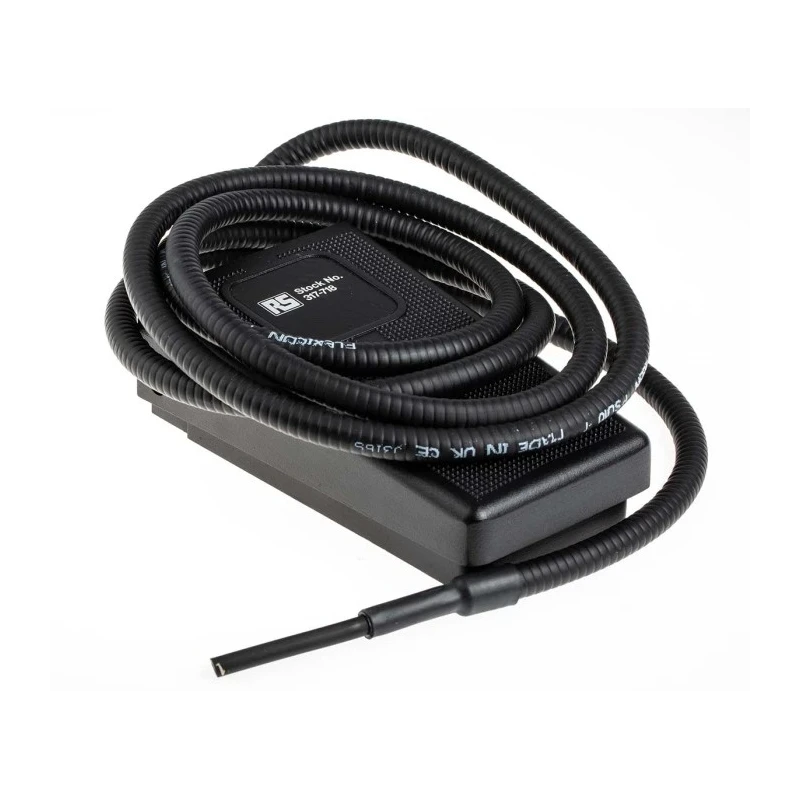 RS PRO Heavy Duty Momentary On-Off Foot Switch Die Cast Aluminium IPX7 Black 94x46x152 mm 0.475kg 317-718