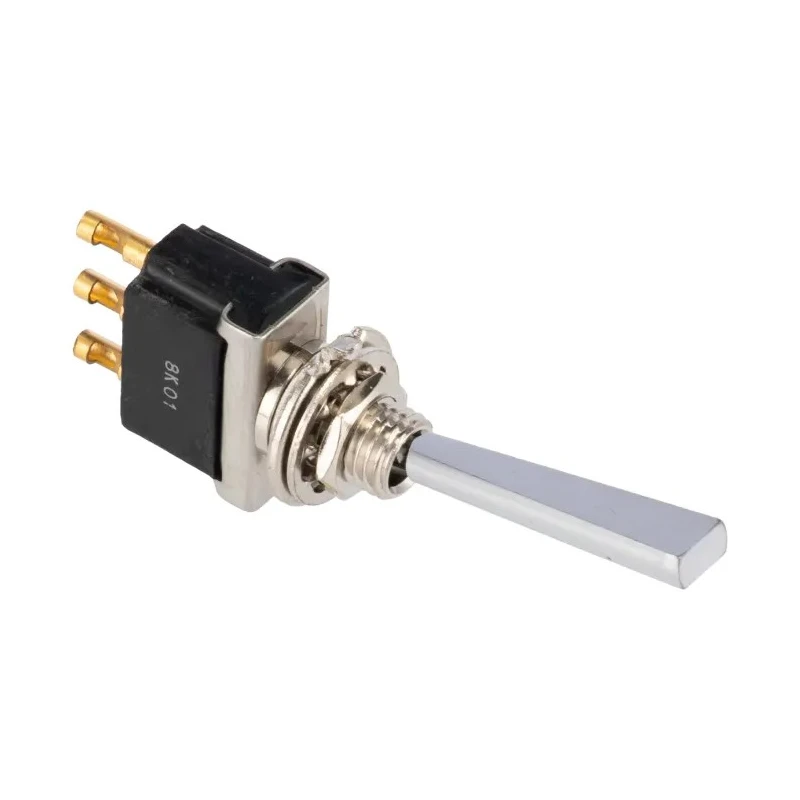 TE Connectivity Toggle Switch Panel Mount On-On SPDT Solder Terminal 20 V dc 20 V ac FTD79G04